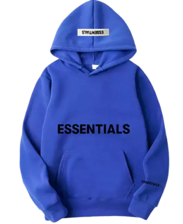 Blue Essentials Hoodie