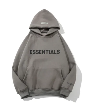 essentials fog hoodie grey