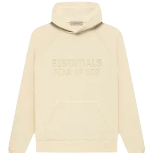Beige Essentials Hoodie