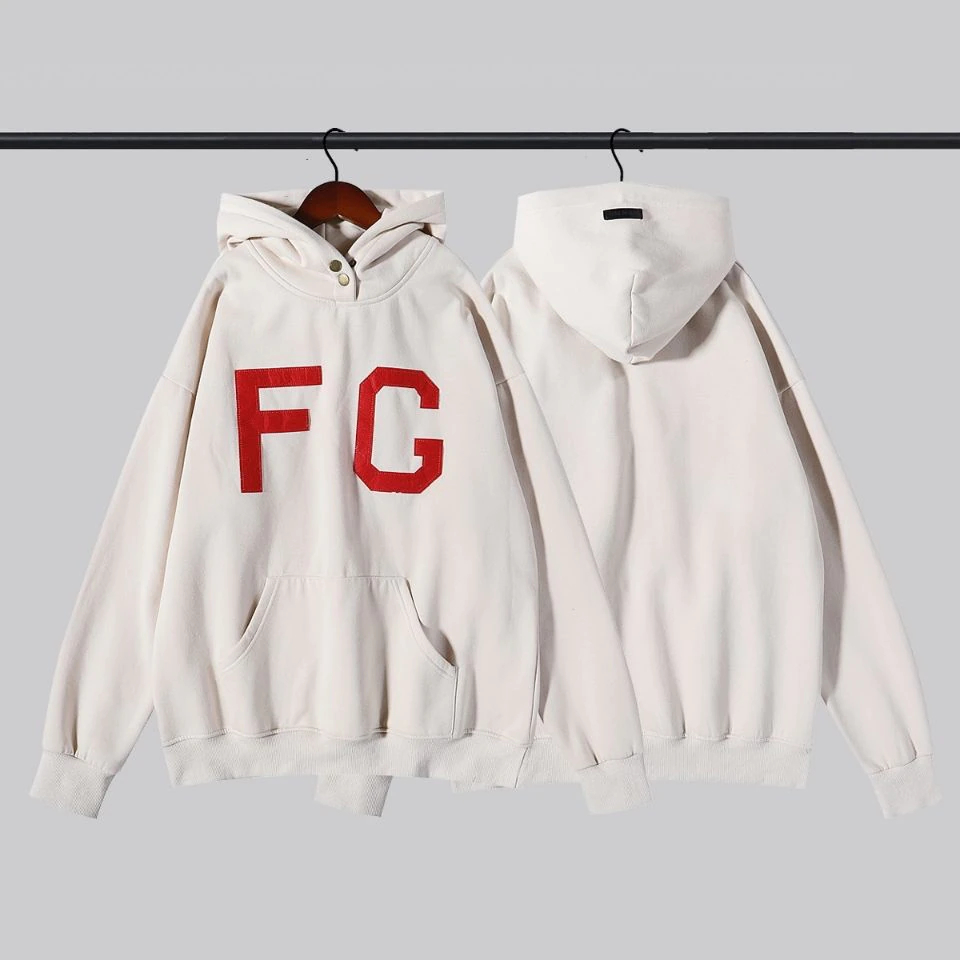 ESSENTIALS White FG Hoodie ESSENTIALS White FG Hoodie
