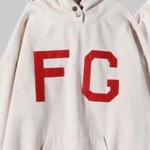 ESSENTIALS White FG Hoodie