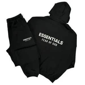 Essentials Fear Of God Black Tracksuit