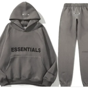 Essentials Hoodie Fear of God Gray TrackSuit