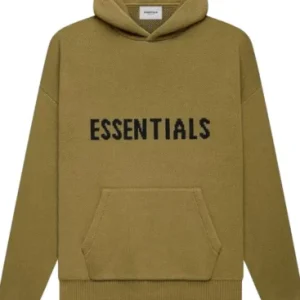 Essentials Knit Hoodie