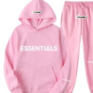 Essentials Pink Tracksuit